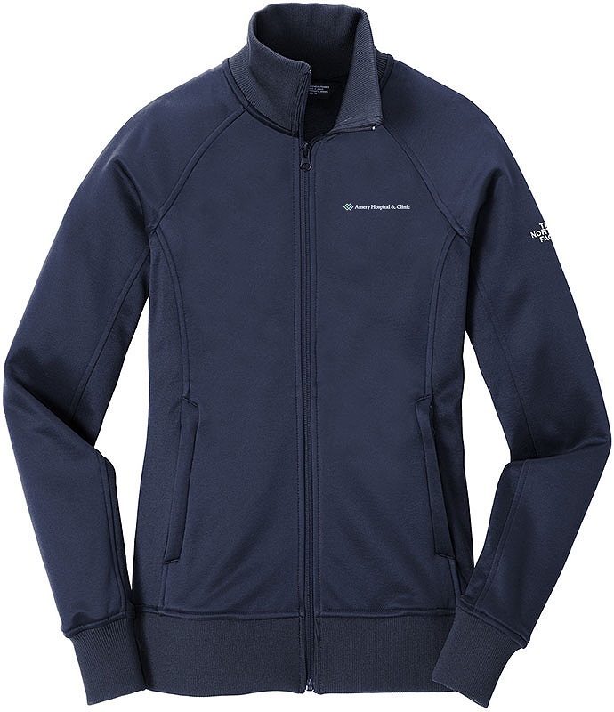 north face ladies tech full zip fleece jacket